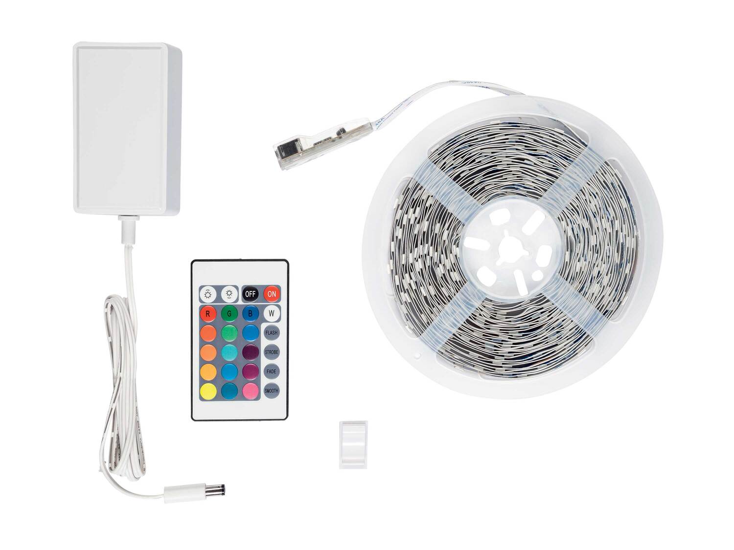 Ruban LED 10 m , le prix 21.99 €
- 300 LED RGB à intensité ...