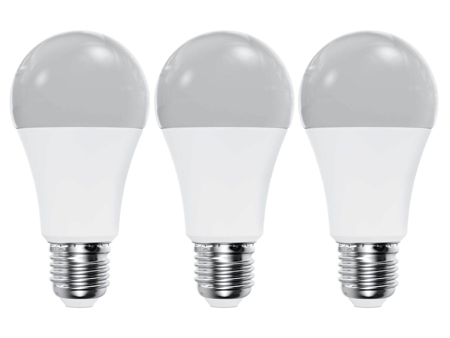 Ampoules LED , le prix 2.99 €
- Au choix :
- E27 : 9,5 W, 806 lm, lot de 2
- ...