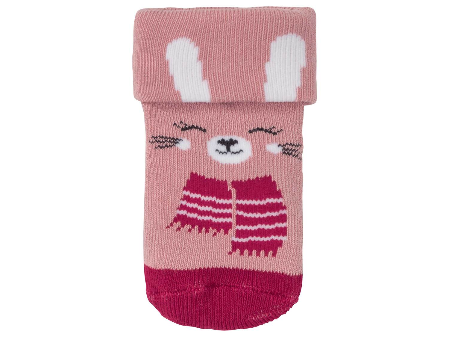Chaussettes bébé , le prix 1.99 €
- Du 11-14 au 19-22 selon modèle
- ...