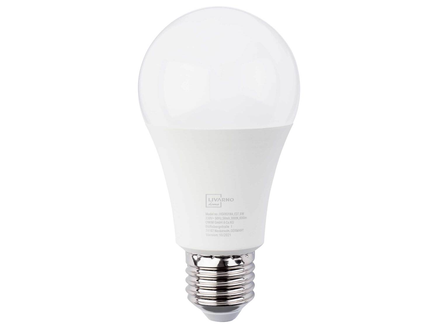 Ampoule LED à variation de couleur , le prix 6.99 €
- Au choix :
- E14, ...