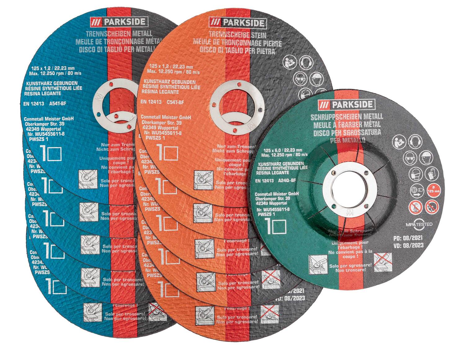 Disques à tronçonner ou brosse boisseau , le prix 3.99 &#8364; 
- Disque &agrave; ...
