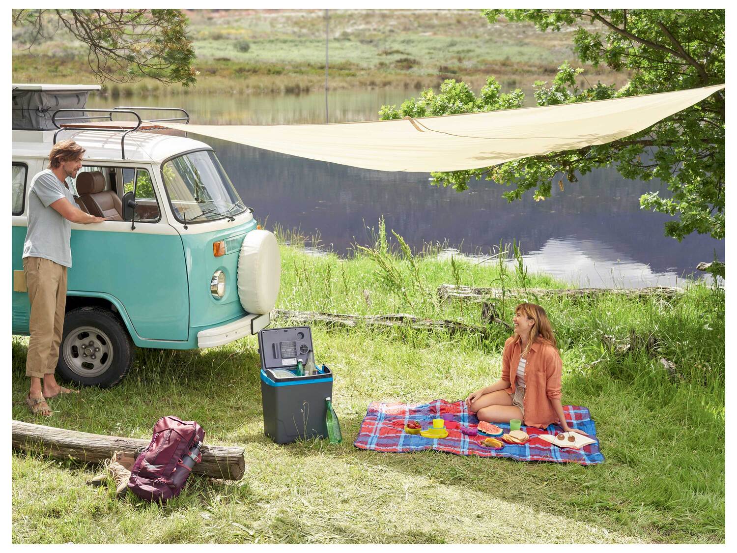 Glacière électrique , le prix 54.99 €
- Env. 41 x 48 x 33 cm (L x l x h)
- ...