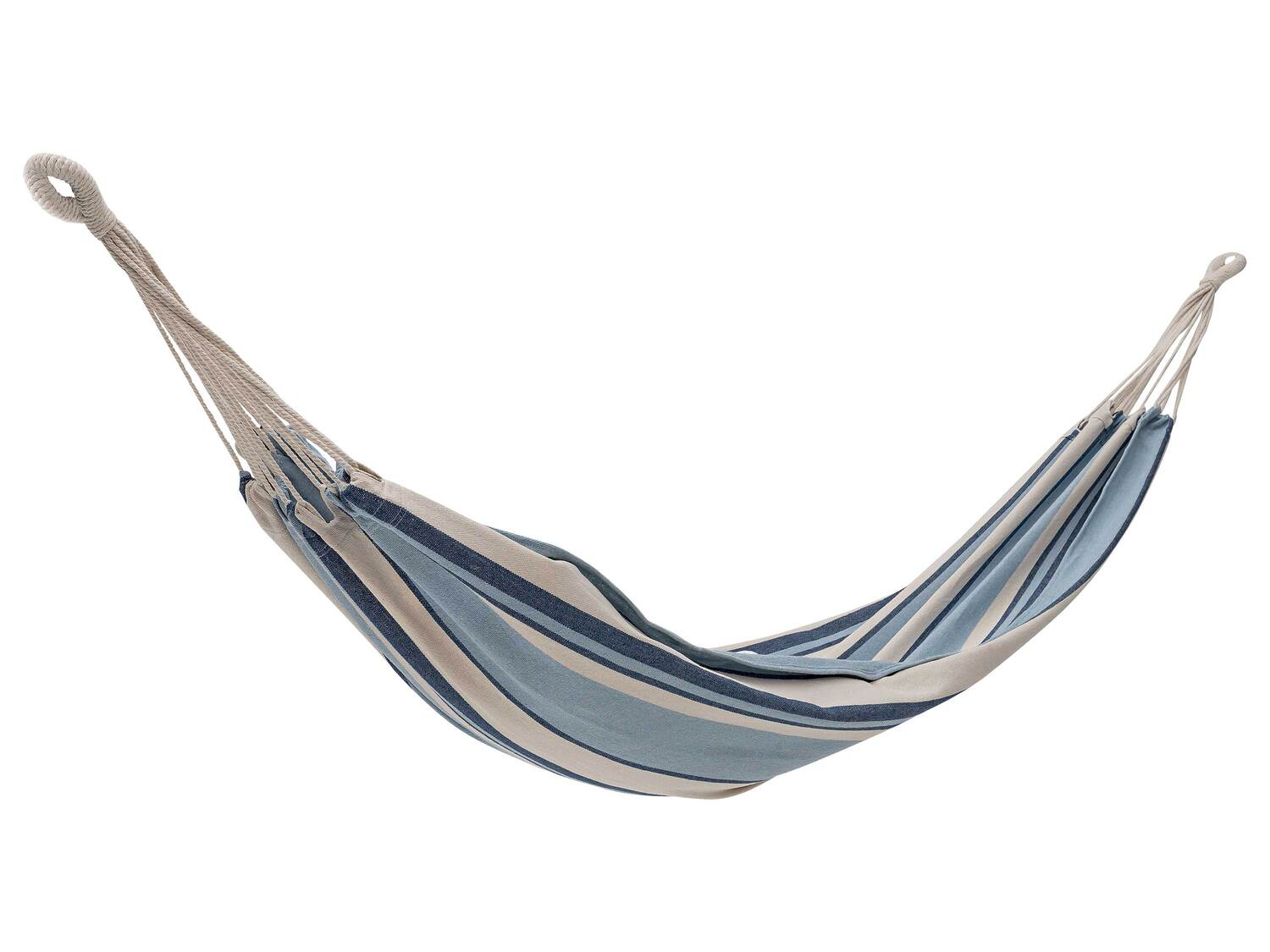 Hamac , le prix 9.99 €
- Env. 200 x 100 cm
- Longueur avec cordes : env. ...