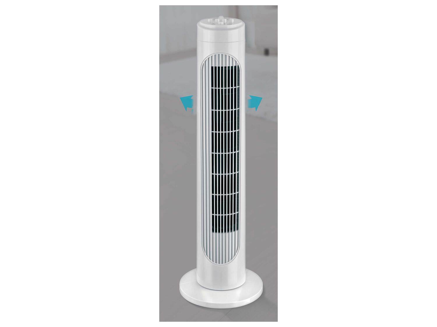 Ventilateur colonne , le prix 24.99 €
- Hauteur (pied inclus) : env. ...