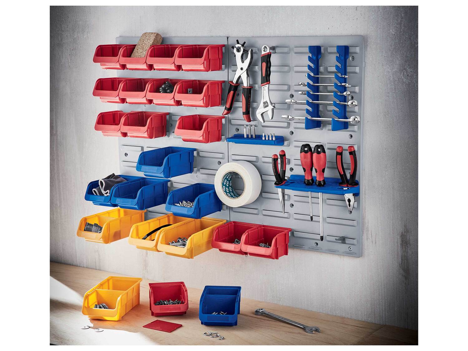 Set de rangement , le prix 19.99 €
- Set de 75
- 2 panneaux muraux avec différents ...