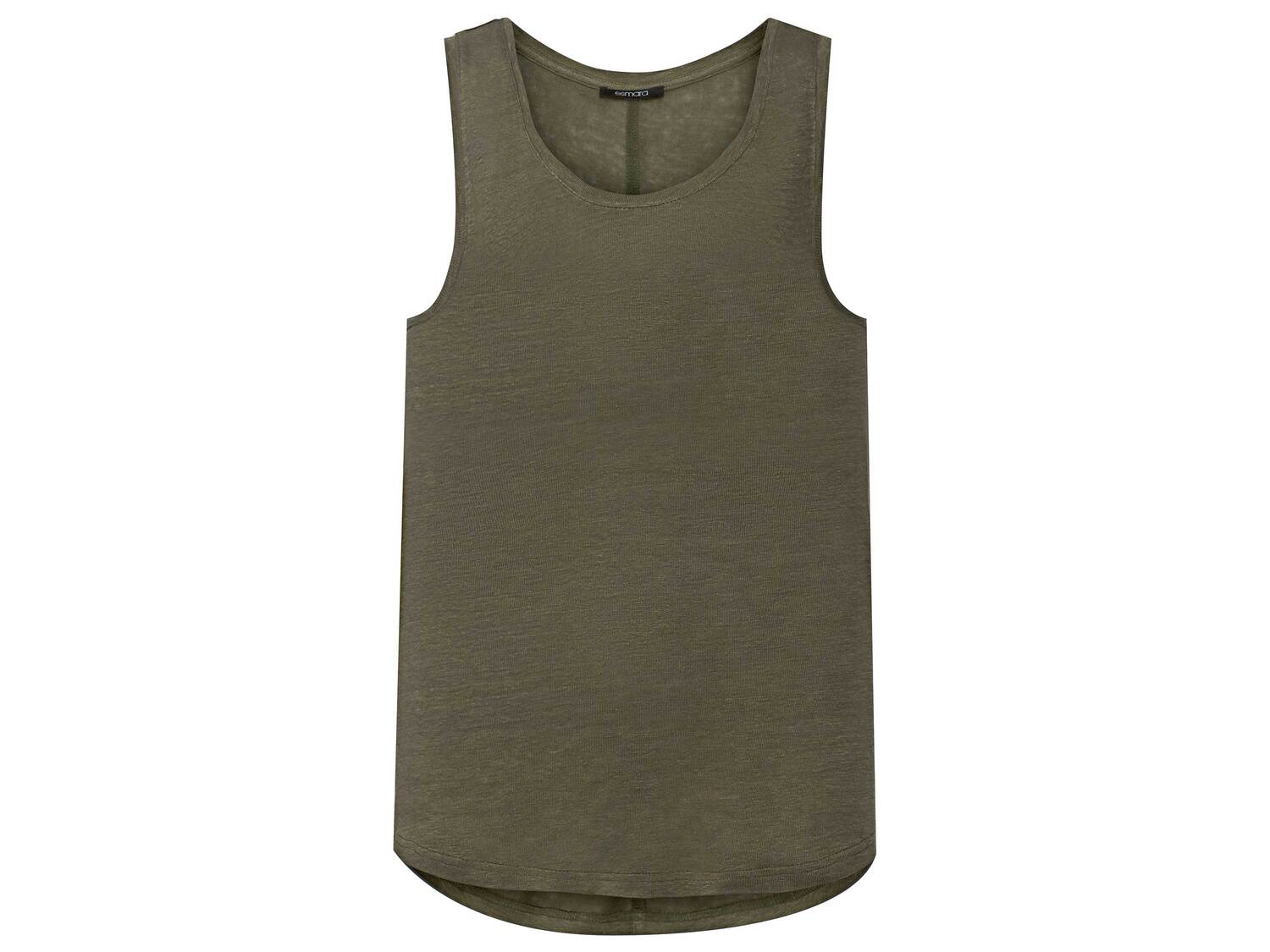Débardeur en lin , le prix 6.99 €
- Du S au XL selon modèle
- ...