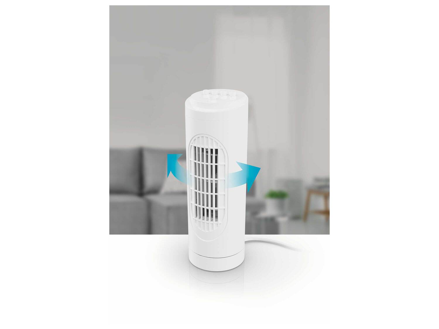 Mini-ventilateur colonne , le prix 16.99 €
- 30 W
- Hauteur (pied inclus) ...