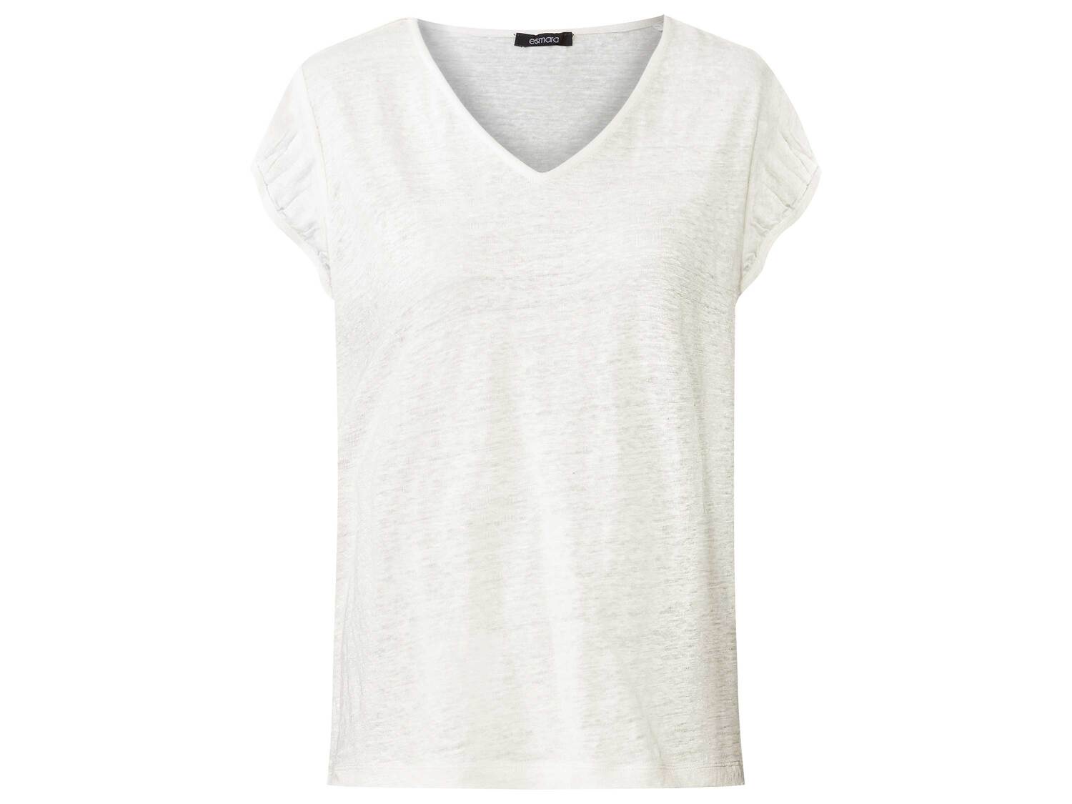 T-shirt en lin , le prix 7.99 €
- Du S au XL selon modèle
- ...