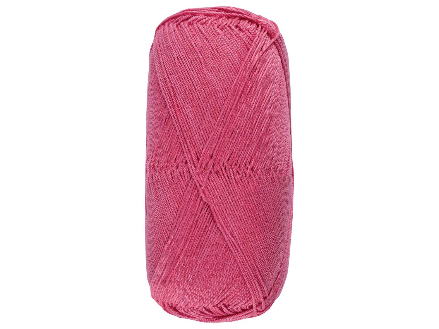 Fil à tricoter en coton , le prix 5.99 €
- 100 % coton
- Instructions incluses ...