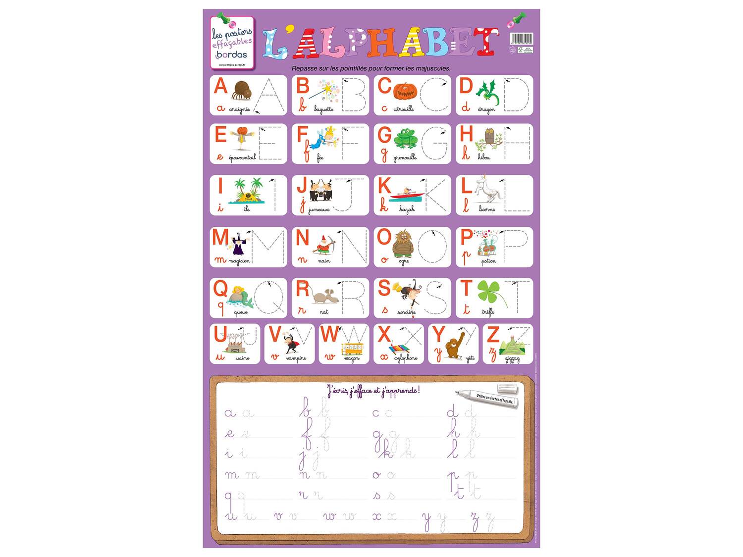 Poster Ardoise , le prix 2.99 €
- Autres modèles disponibles ...