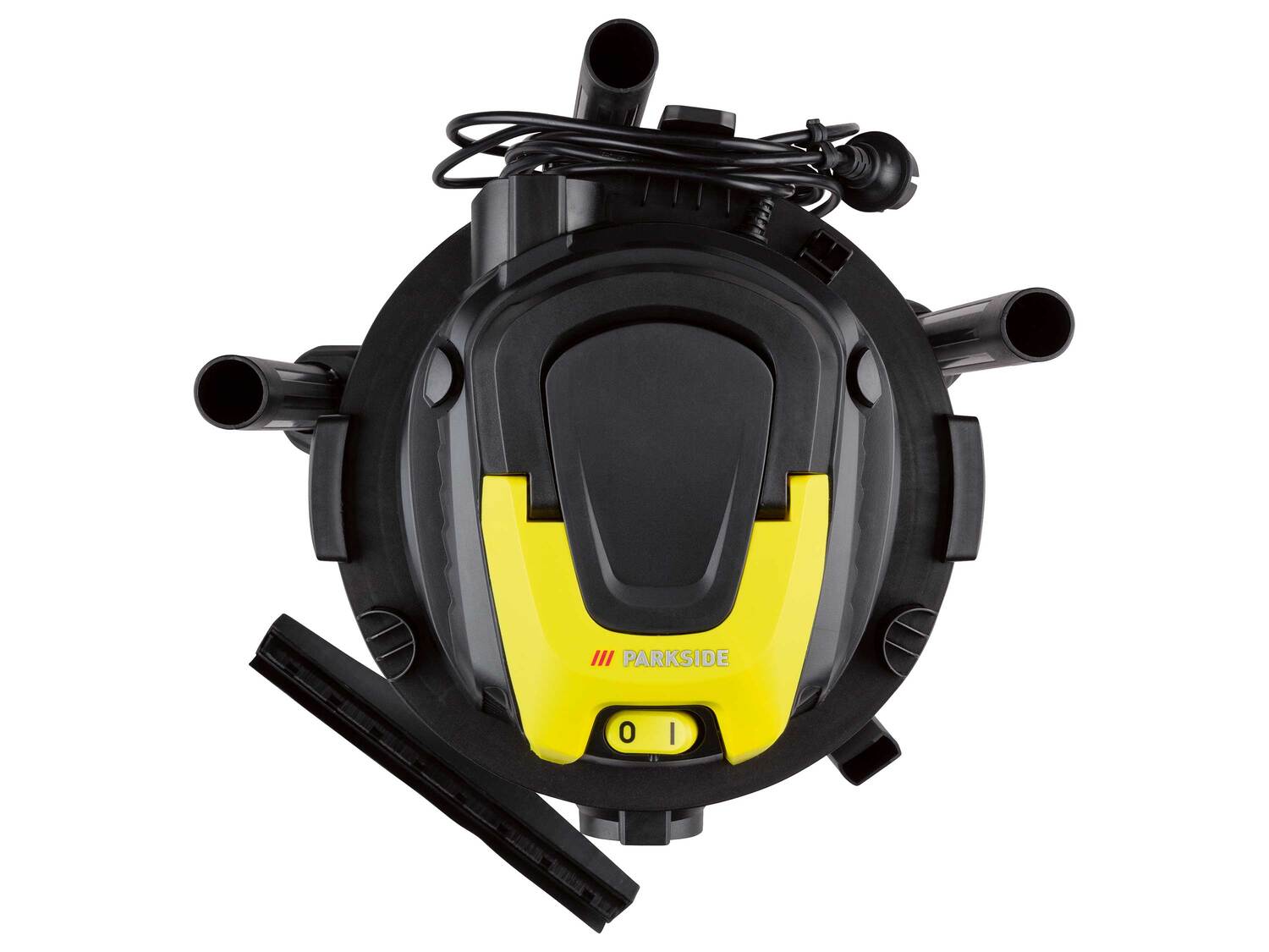 Aspirateur eau et poussière , le prix 39.99 €
- 1 200 W
- Env. 12 L
- 3 en ...