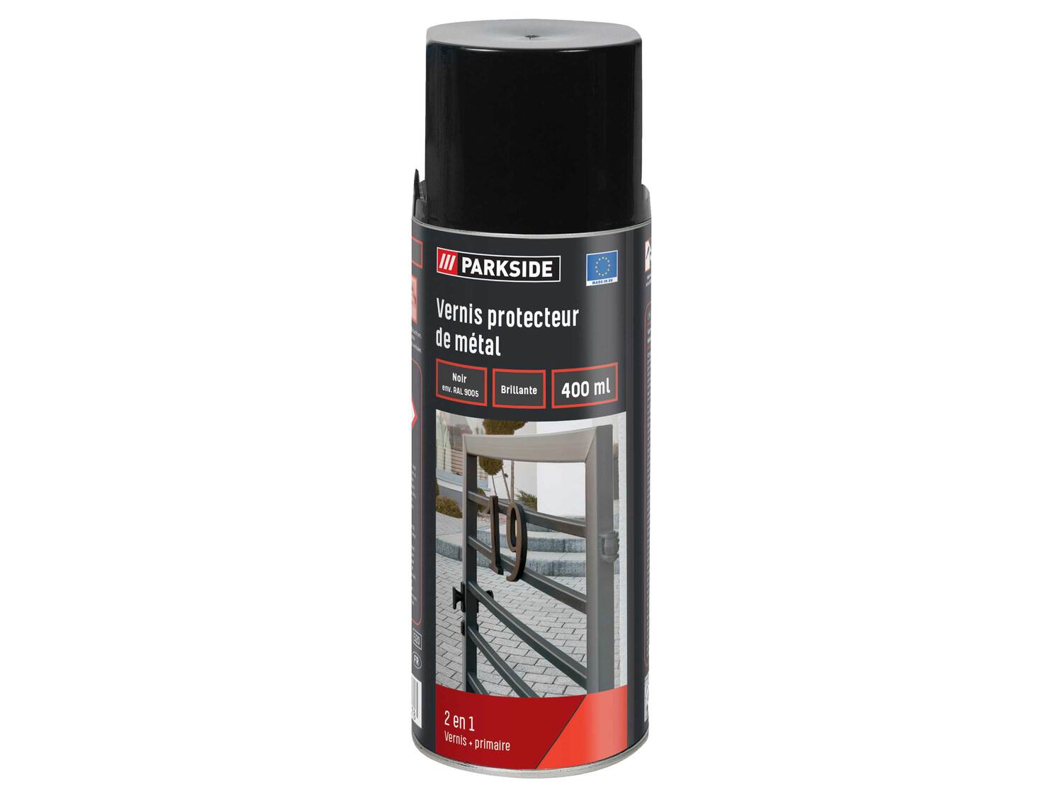 Vernis protecteur de métal , le prix 2.99 €
- Env. 400 ml
- 2 en 1 : vernis ...