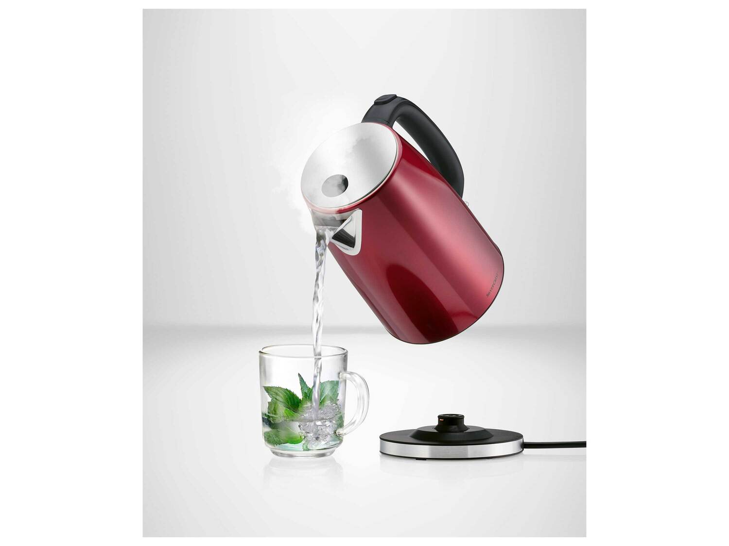 Bouilloire électrique , le prix 16.99 €
- 2 600 - 3 100 W
- Max. 1,7 L
- ...