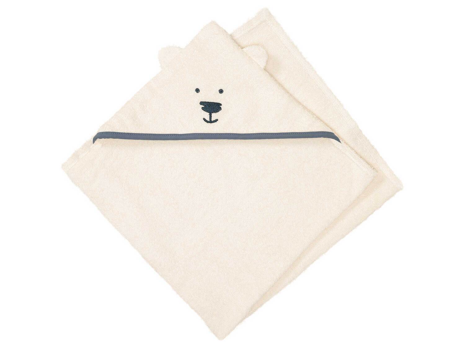 Cape de bain en coton bio bébé , le prix 6.99 €
- Env. 75 x 75 cm
Caractéristiques
- ...