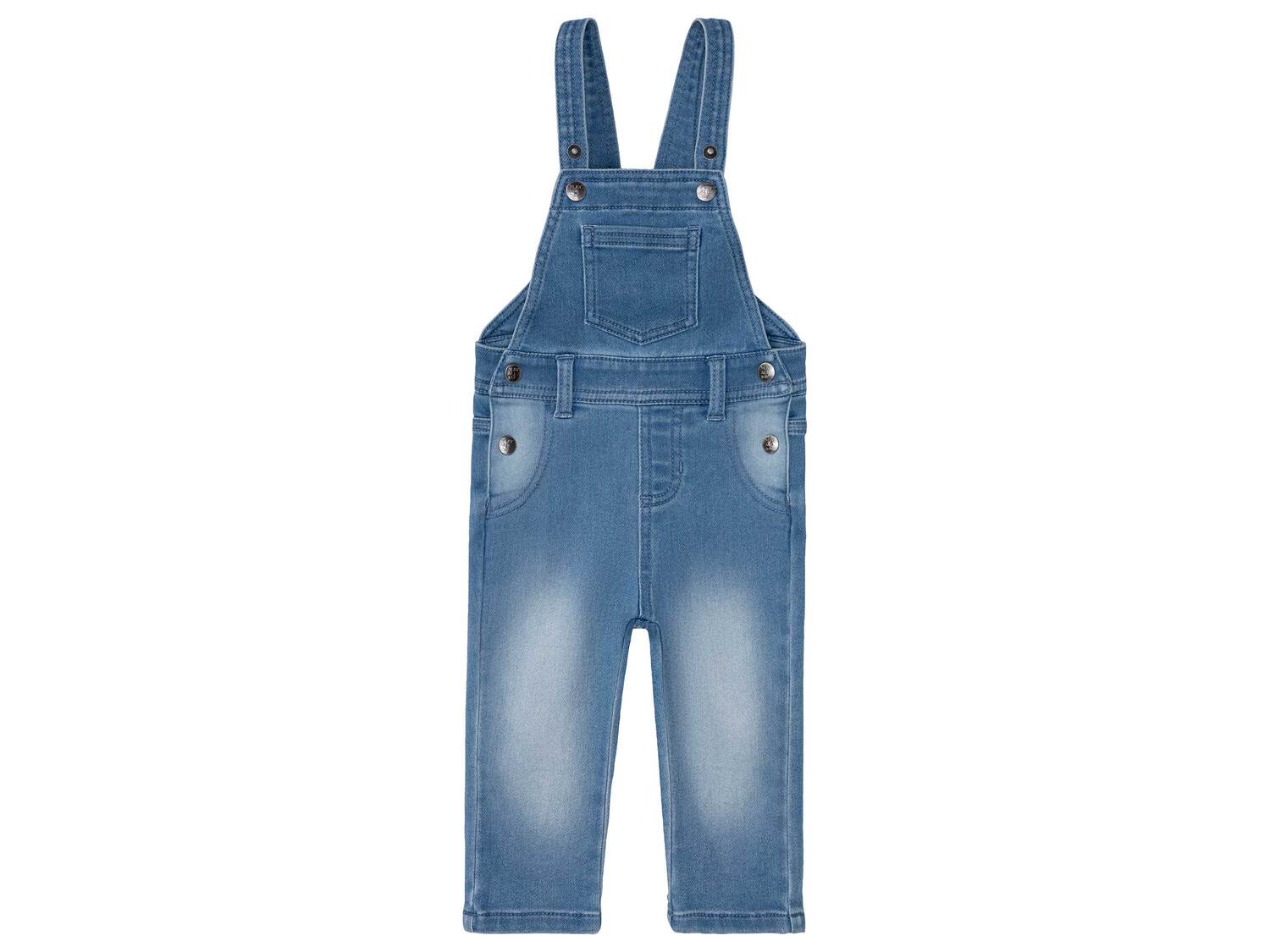 Salopette en sweat denim bébé , le prix 6.99 €
- Du 2 mois (62/68 cm) au 24 ...