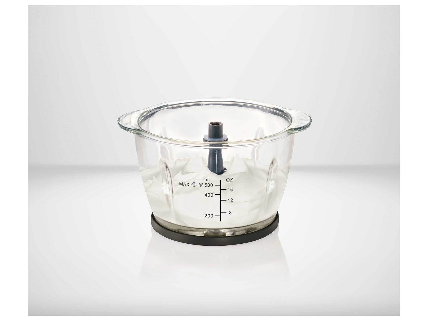 Hachoir multifonction , le prix 14.99 €
- 500 W
- Bol mélangeur en verre : ...