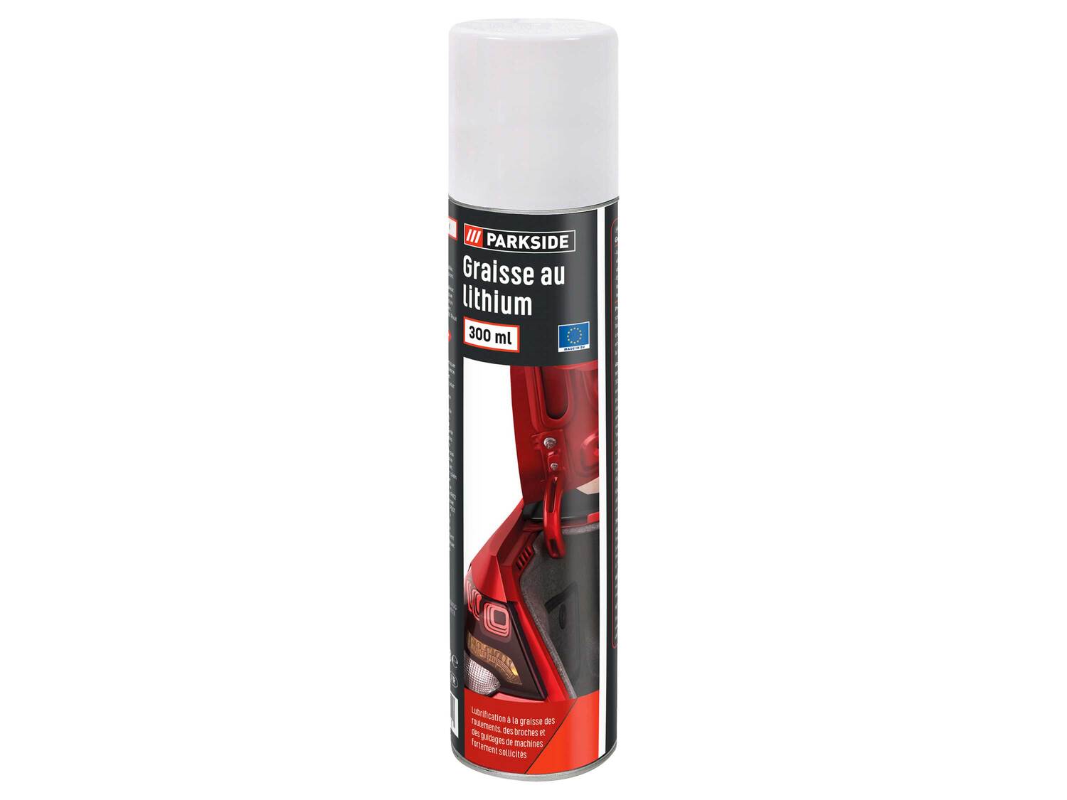 Lubrifiant , le prix 2.99 €
- Au choix :
- Huile graphitée
- Huile multi-usage
- ...