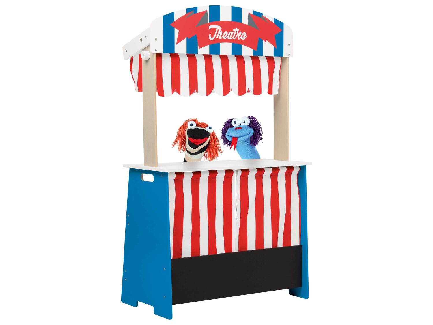 Boutique et théâtre 2 en 1 ou kiosque ambulant en bois , le prix 39.99 € ...
