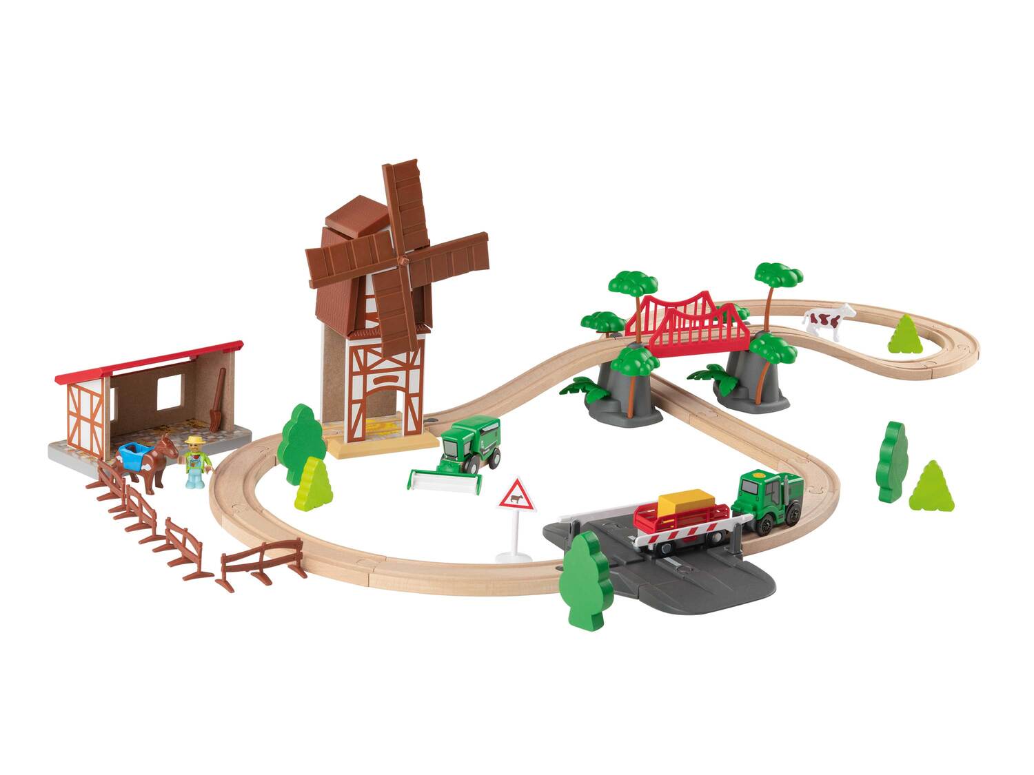 Set de chemin de fer en bois , le prix 26.99 €
- Au choix :
- Set de ...
