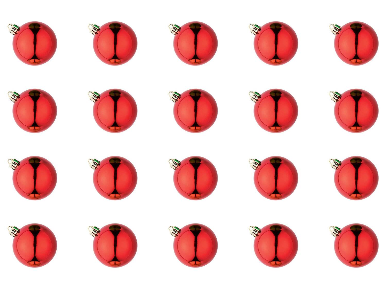 Boules de Noël , le prix 3.99 €
- Lot de 20