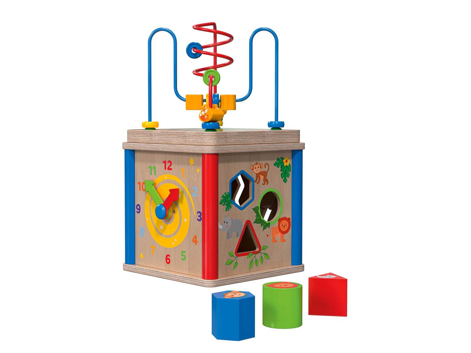 Jouet de motricité EN BOIS , le prix 11.99 €
- Au choix :
- Cube d'activités ...