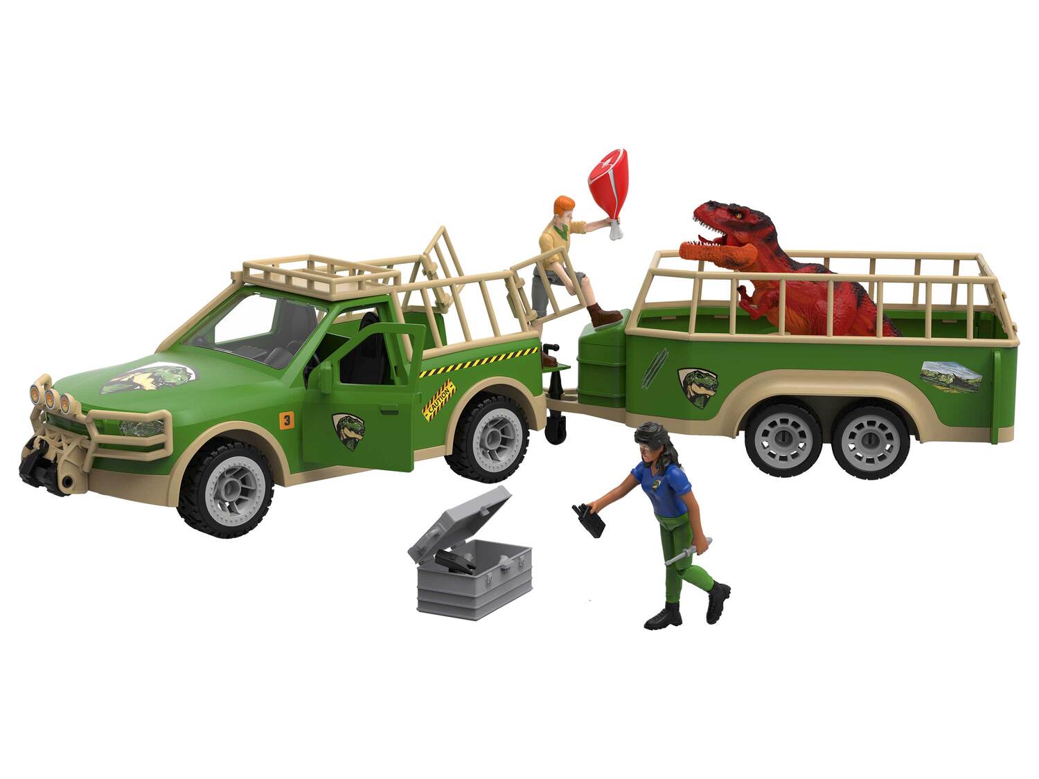 Set véhicule , le prix 29.99 €
- Au choix :
- SUV avec van pour chevaux ...