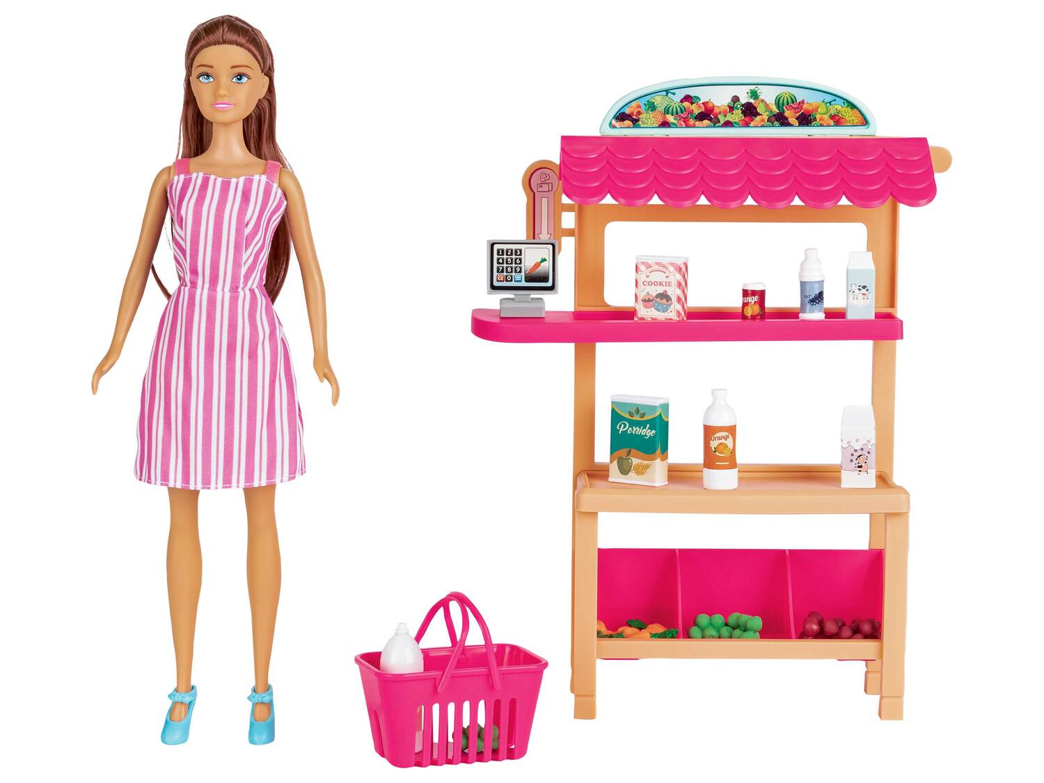 Poupée Fashion Doll , le prix 17.99 €
- Au choix :
- Poupée ...