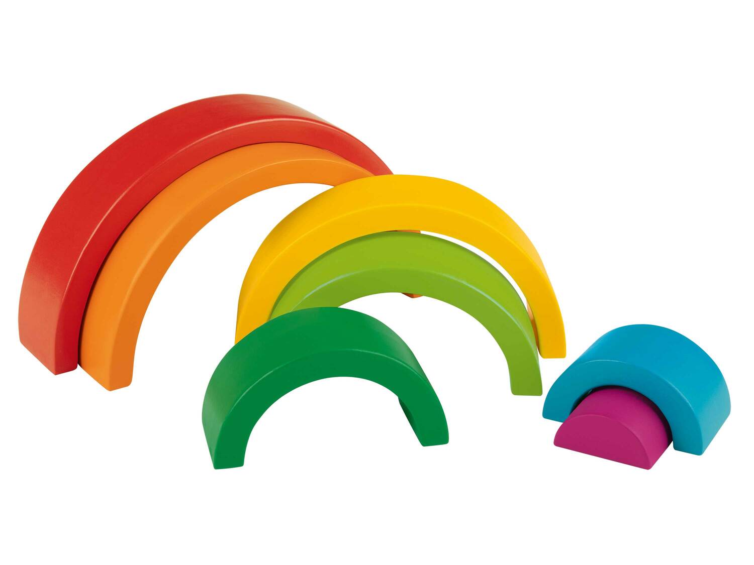 Jeu arc-en-ciel en bois Montessori , le prix 9.99 €
- Au choix :
- Boîte ...