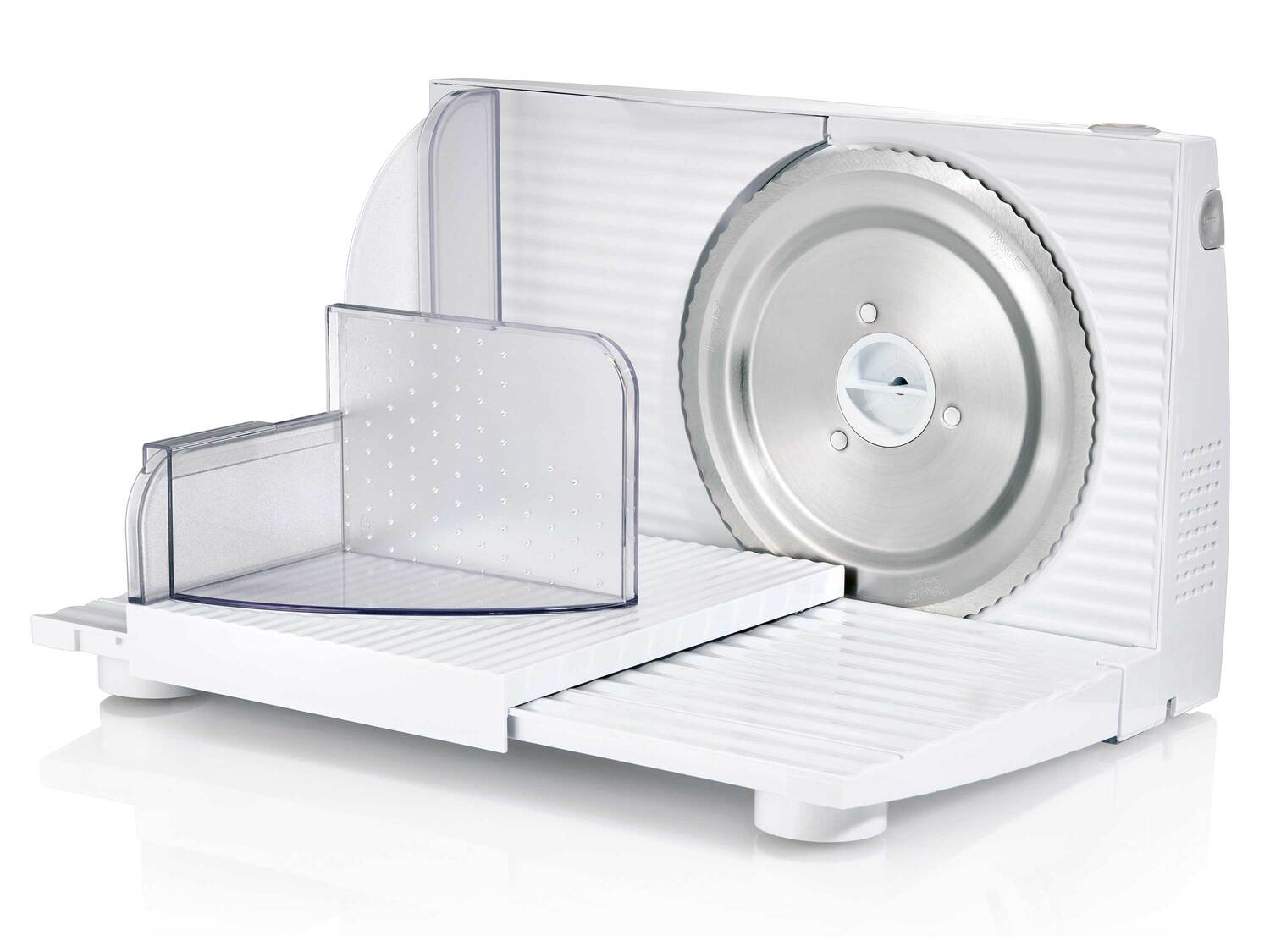 Trancheuse électrique , le prix 34.99 €
- 100 W
- Ouverte : 33 x 20 x 26 cm
- ...