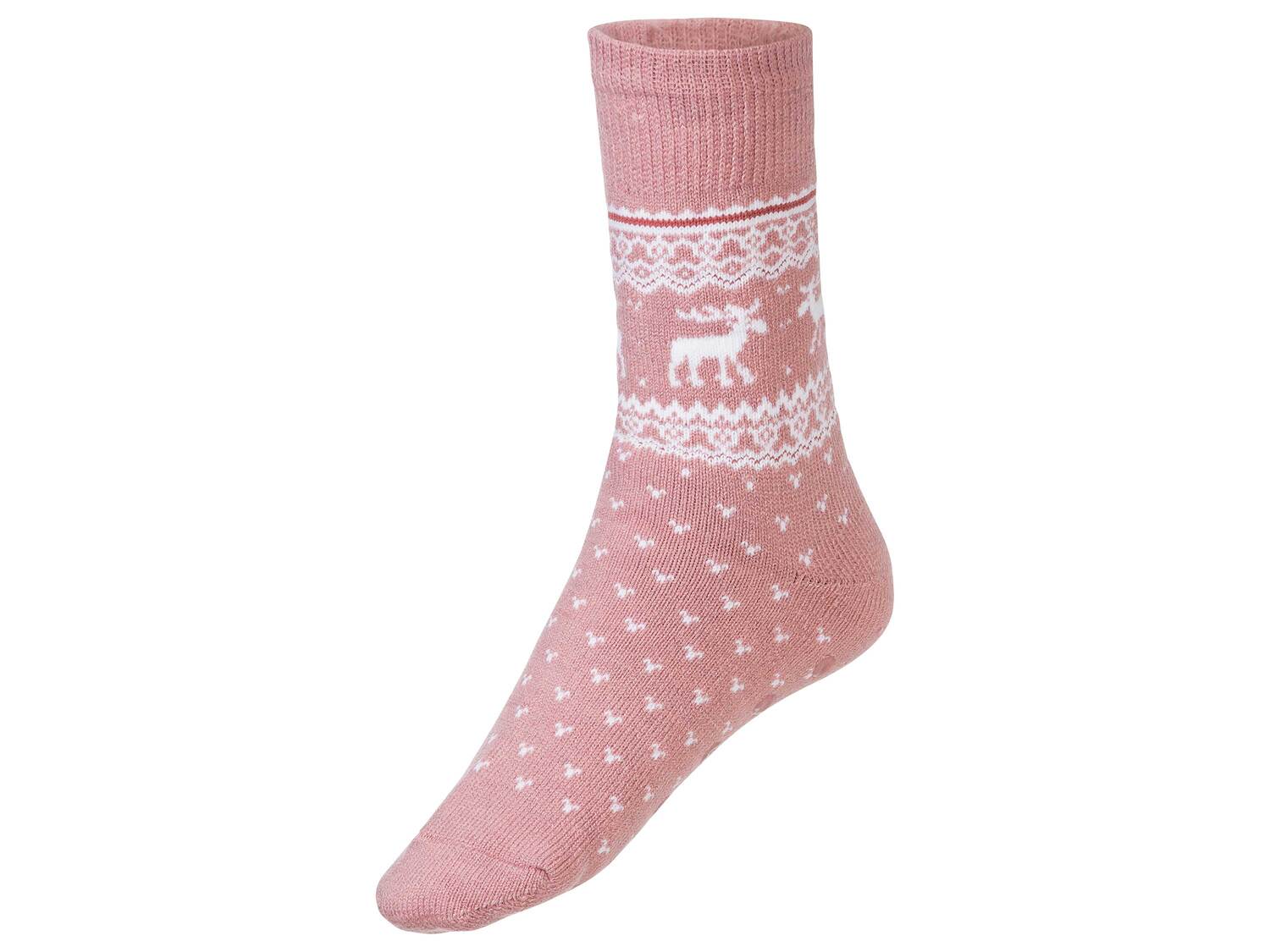Chaussettes thermiques antidérapantes , le prix 4.99 €
- Du 35-38 au 39-42 ...