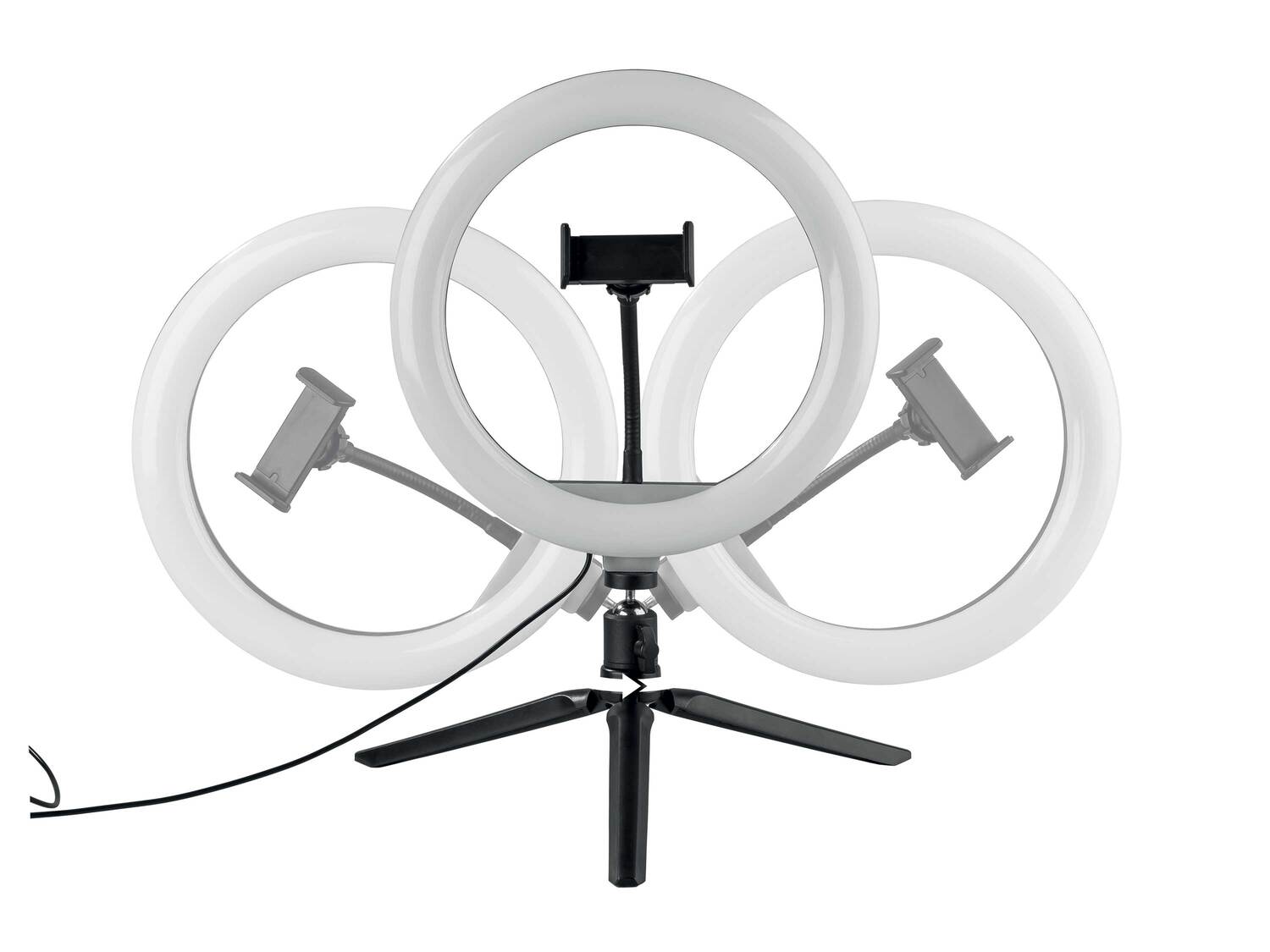 Anneau lumineux LED pour selfie , le prix 11.99 €
- Diamètre de l'anneau ...