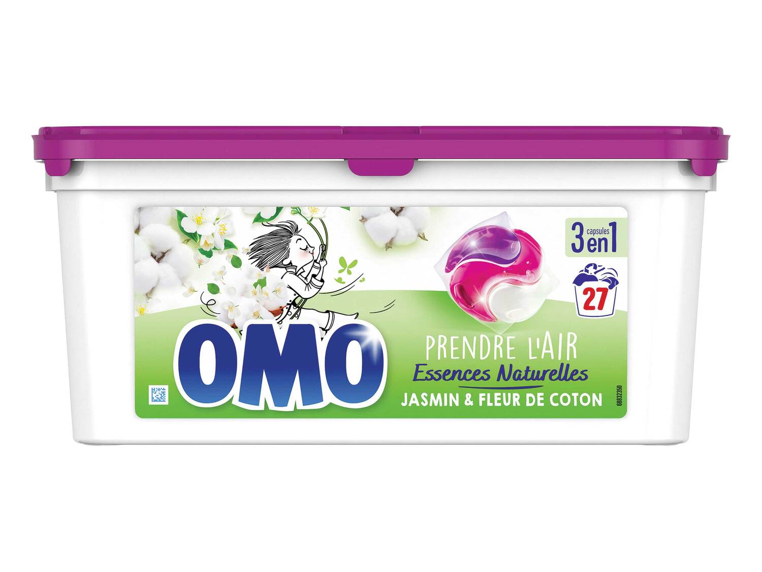 OMO Caps 3 en 1 , le prix 4.52 €
- Le produit de 27 pièces : 6,95 €
- Les ...