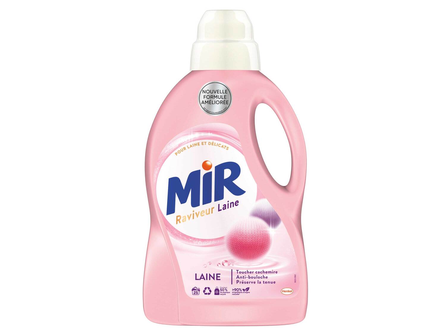 Mir lessive raviveur , le prix 3.63 €
- Le produit de 1,5 L : 5,19 € ...