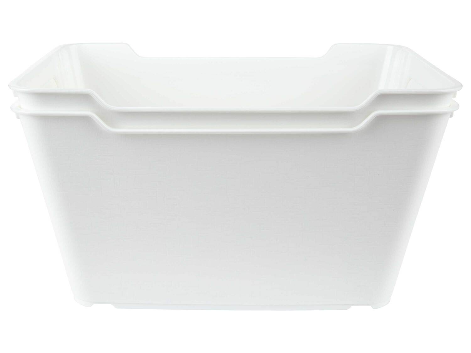 Bac de rangement , le prix 2.99 €
- Empilable et emboîtable ...