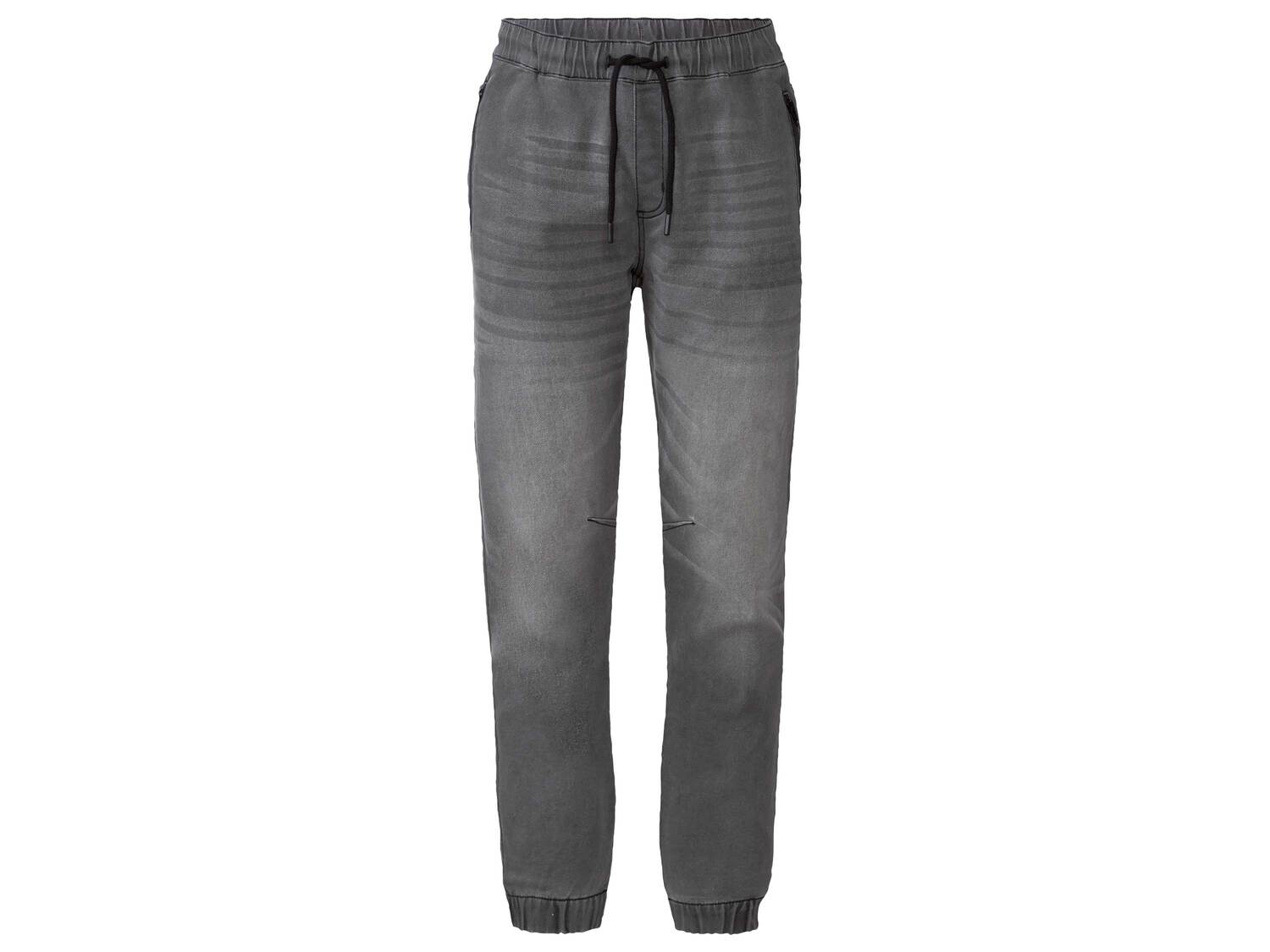 Jogging denim , le prix 13.99 €
- Du 38 au 46 selon modèle
- Ex. 82 % coton, ...