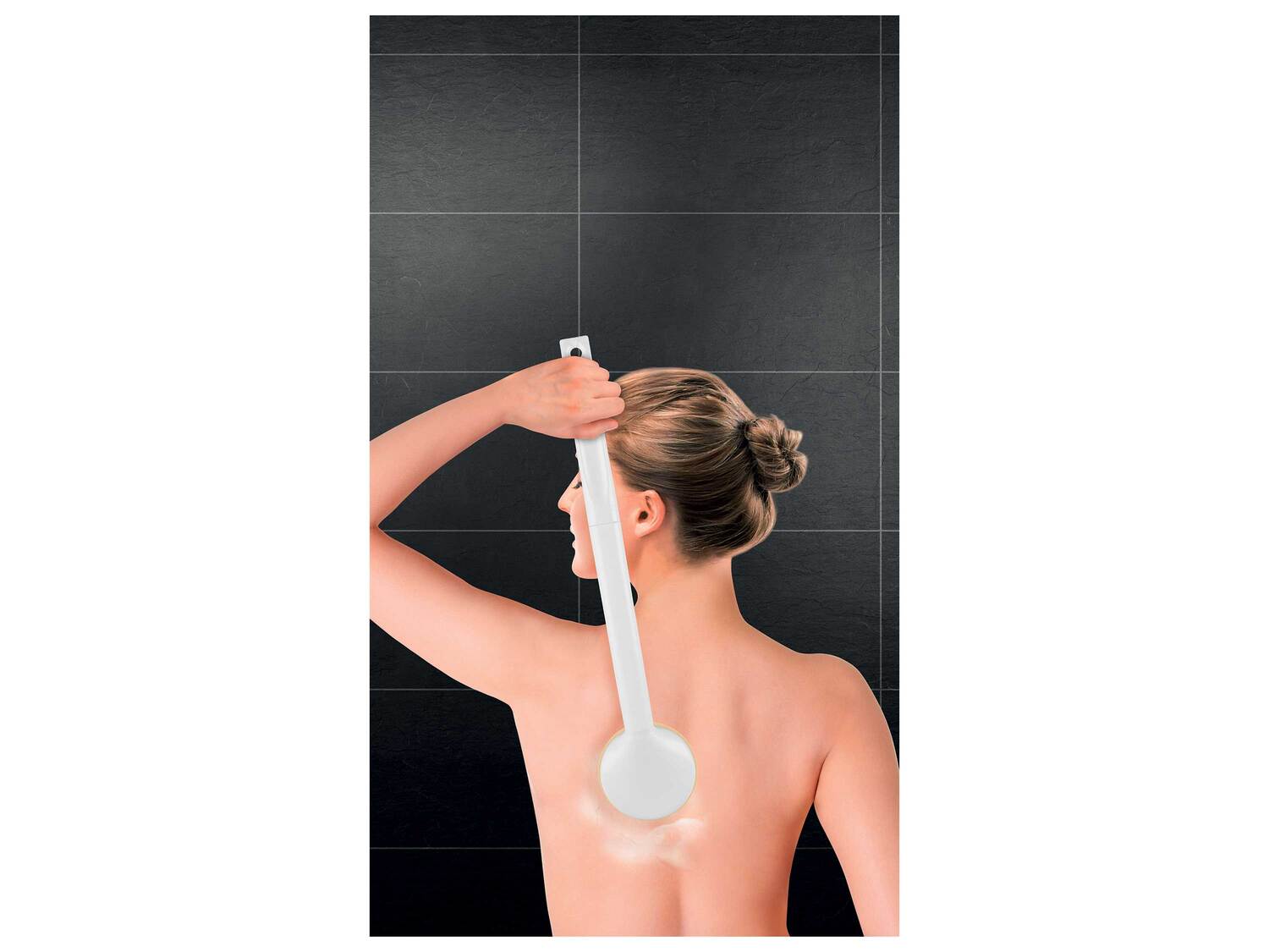 Brosse pour le corps , le prix 7.99 €
- Trois embouts interchangeables
- Éponge ...