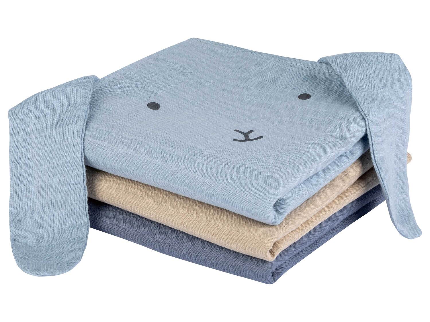Langes bébé en coton bio , le prix 6.99 €
- Env. 80 x 80 cm
- Ex. 100 % coton ...