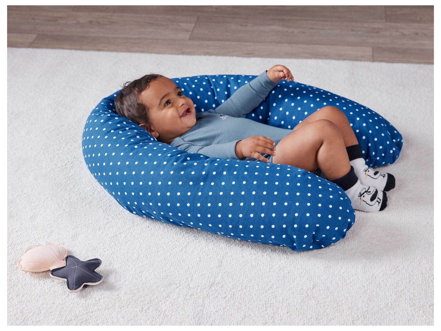 Coussin multifonction en coton bio , le prix 17.99 €
- Env. 20 x 140 cm
- Ex. ...