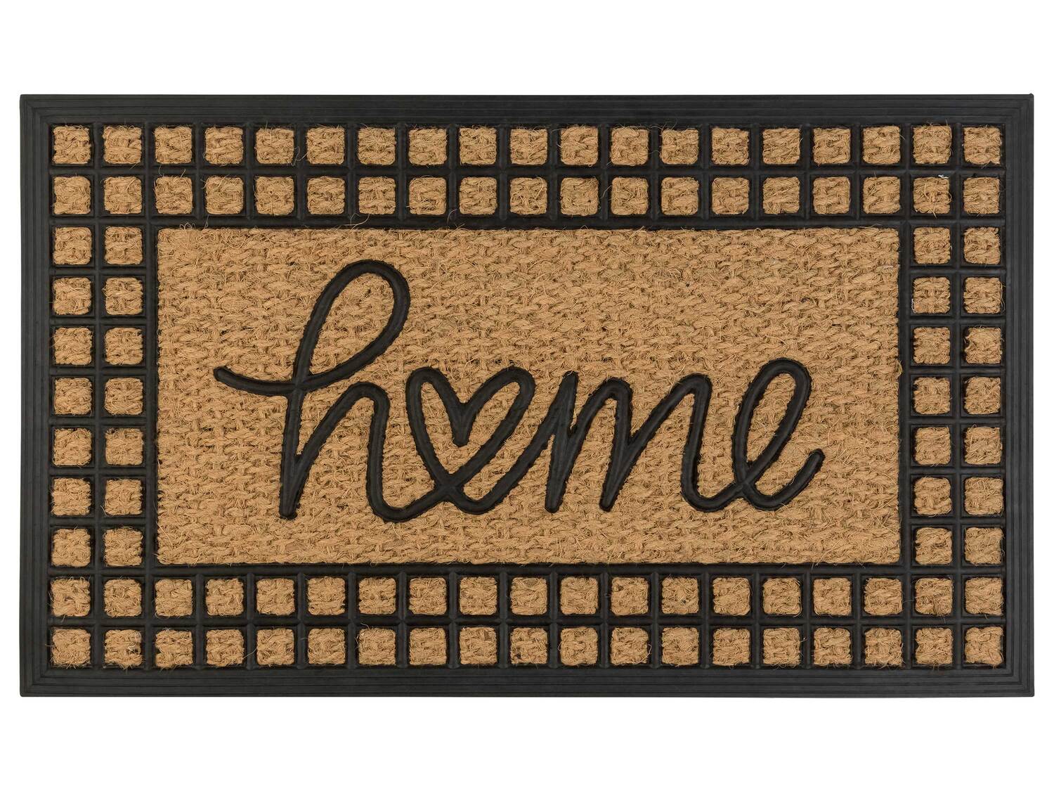 Paillasson coco , le prix 4.99 €
- Env. 45 x 75 cm
- Ex. 100 % fibre de coco
- ...