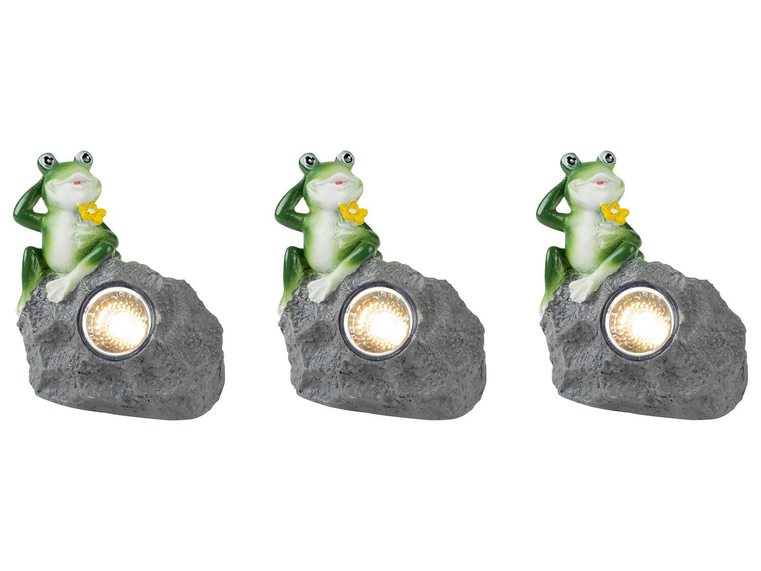 Lampes solaires à LED , le prix 11.99 €
- Au choix :
- Lampe avec grenouille ...