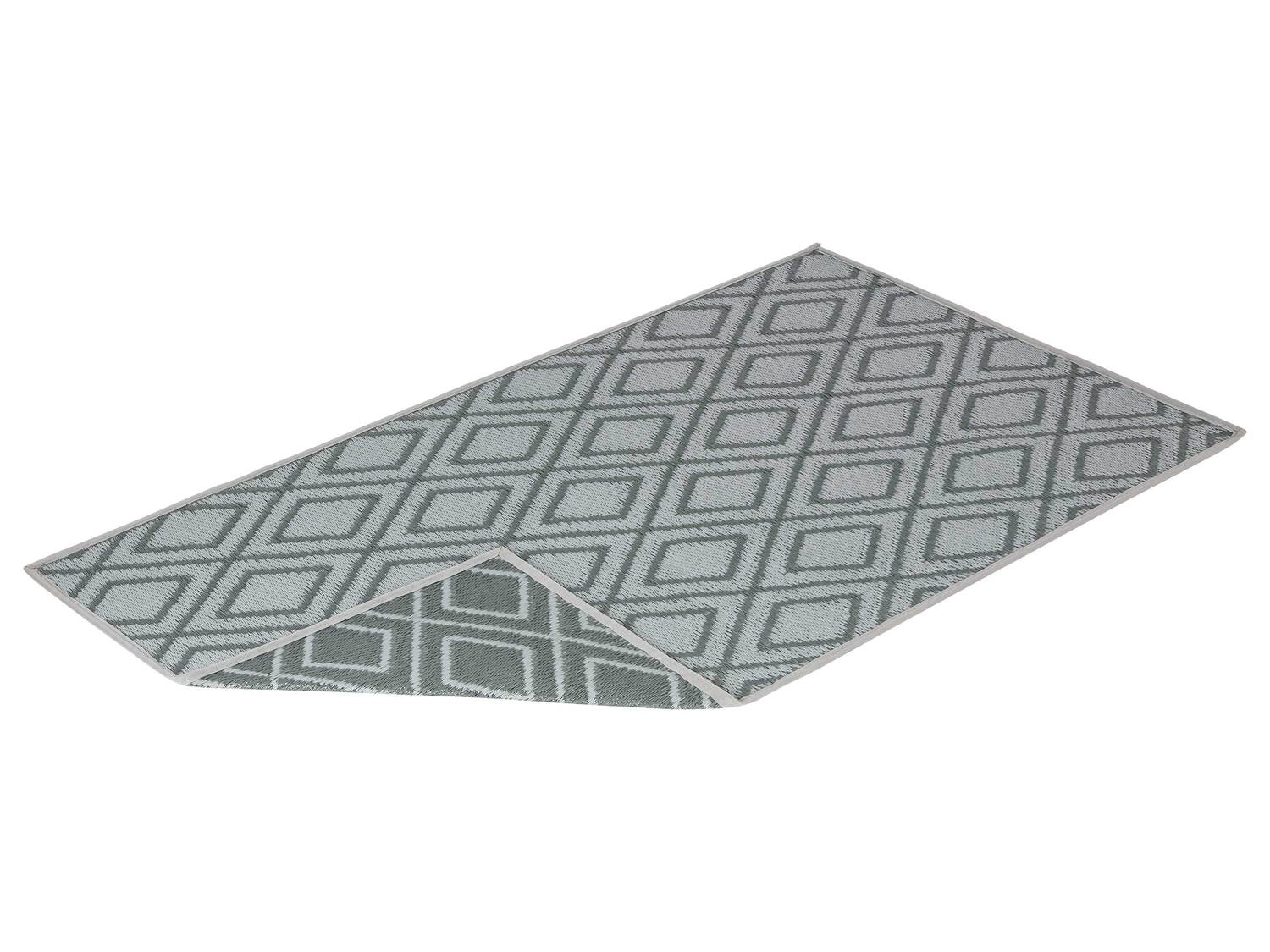 Tapis dextérieur , le prix 7.99 €
- Env. 90 x 150 cm
- Ex. 100 % polypropylène
- ...