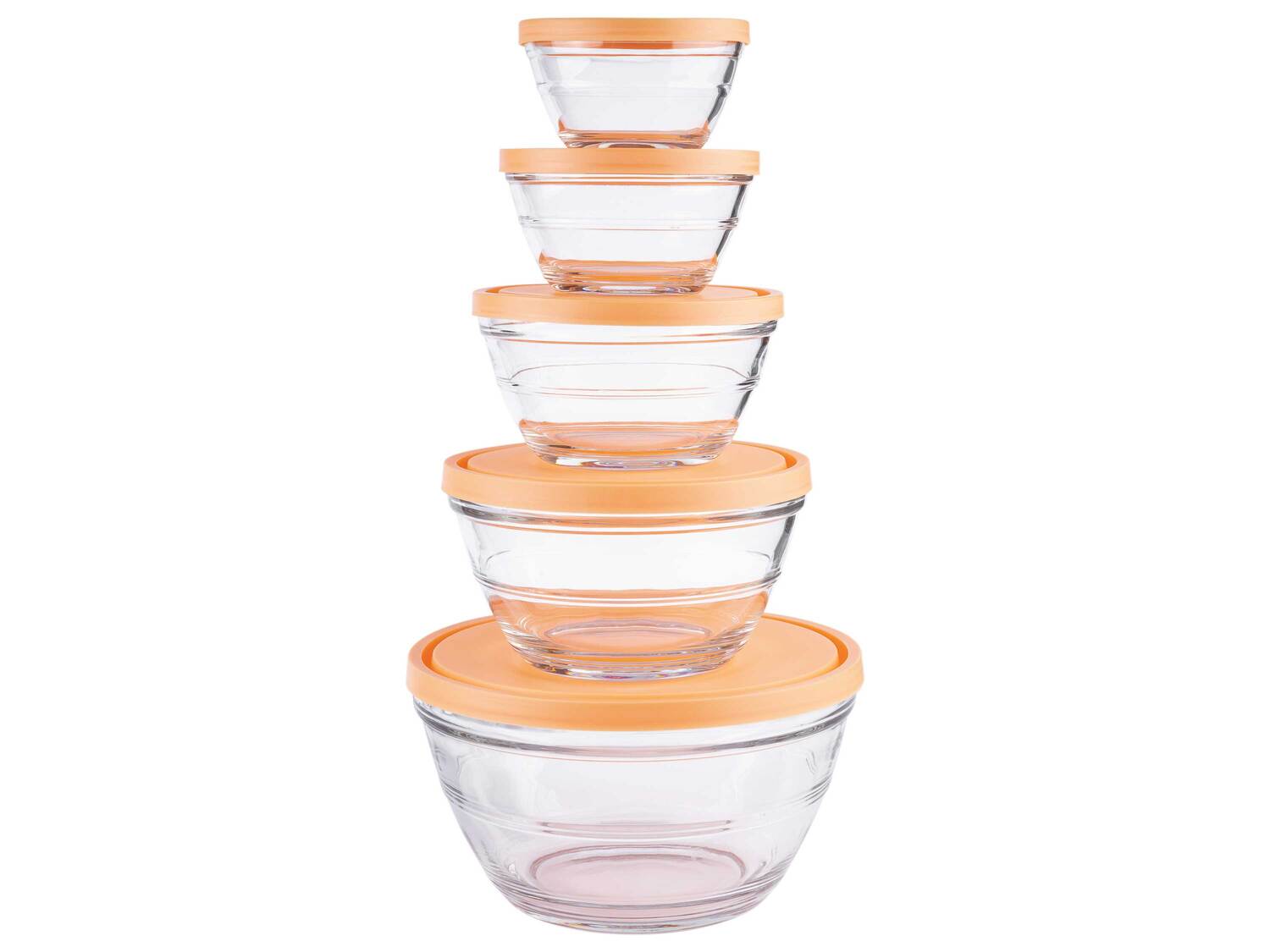 Saladiers en verre , le prix 7.99 €
- Set de 5 :
- Env. 0,20 L
- Env. ...