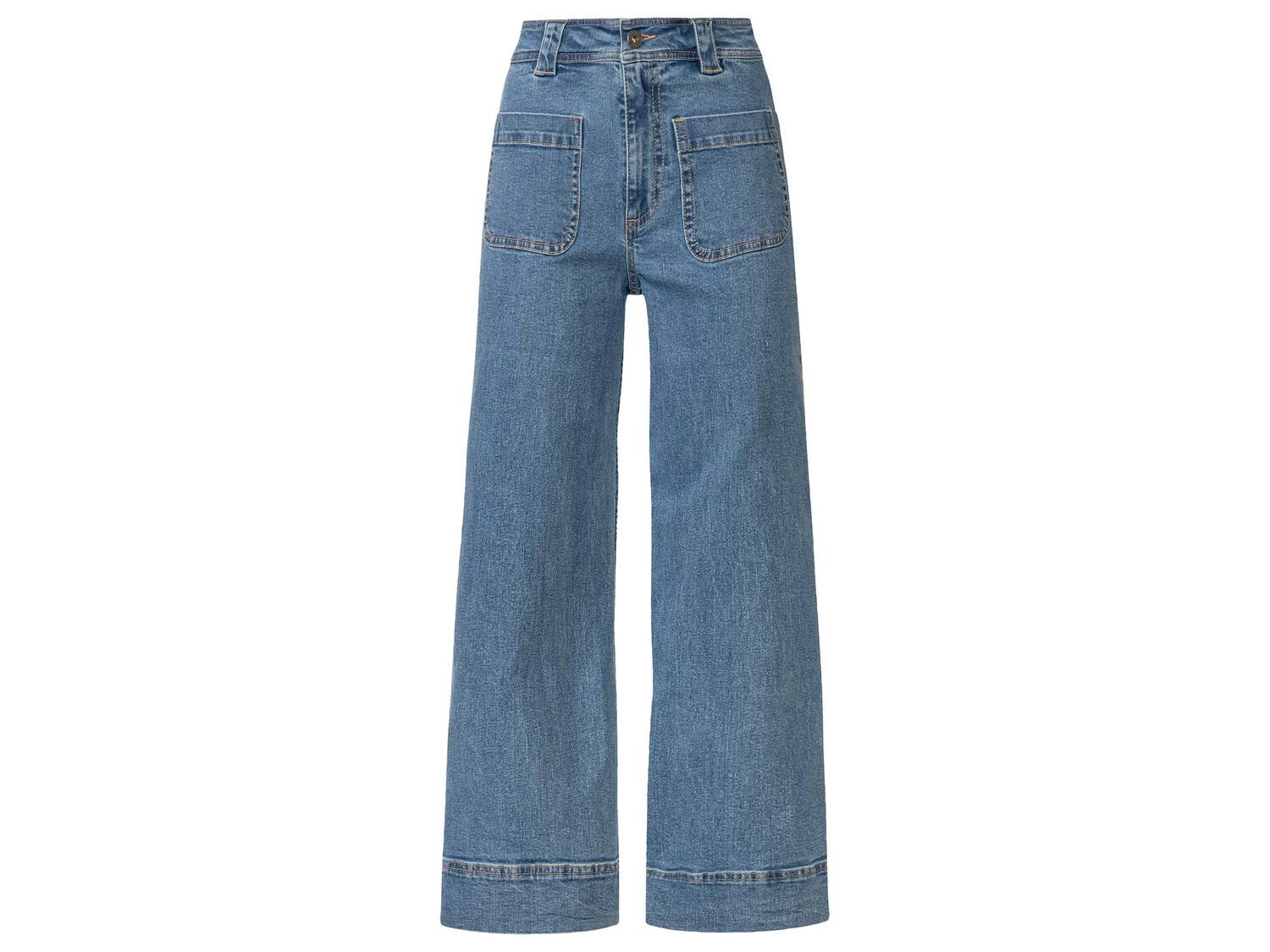 Jean , le prix 14.99 €
- Du 36 au 46 selon modèle
- Ex. 99 % coton et 1 % ...
