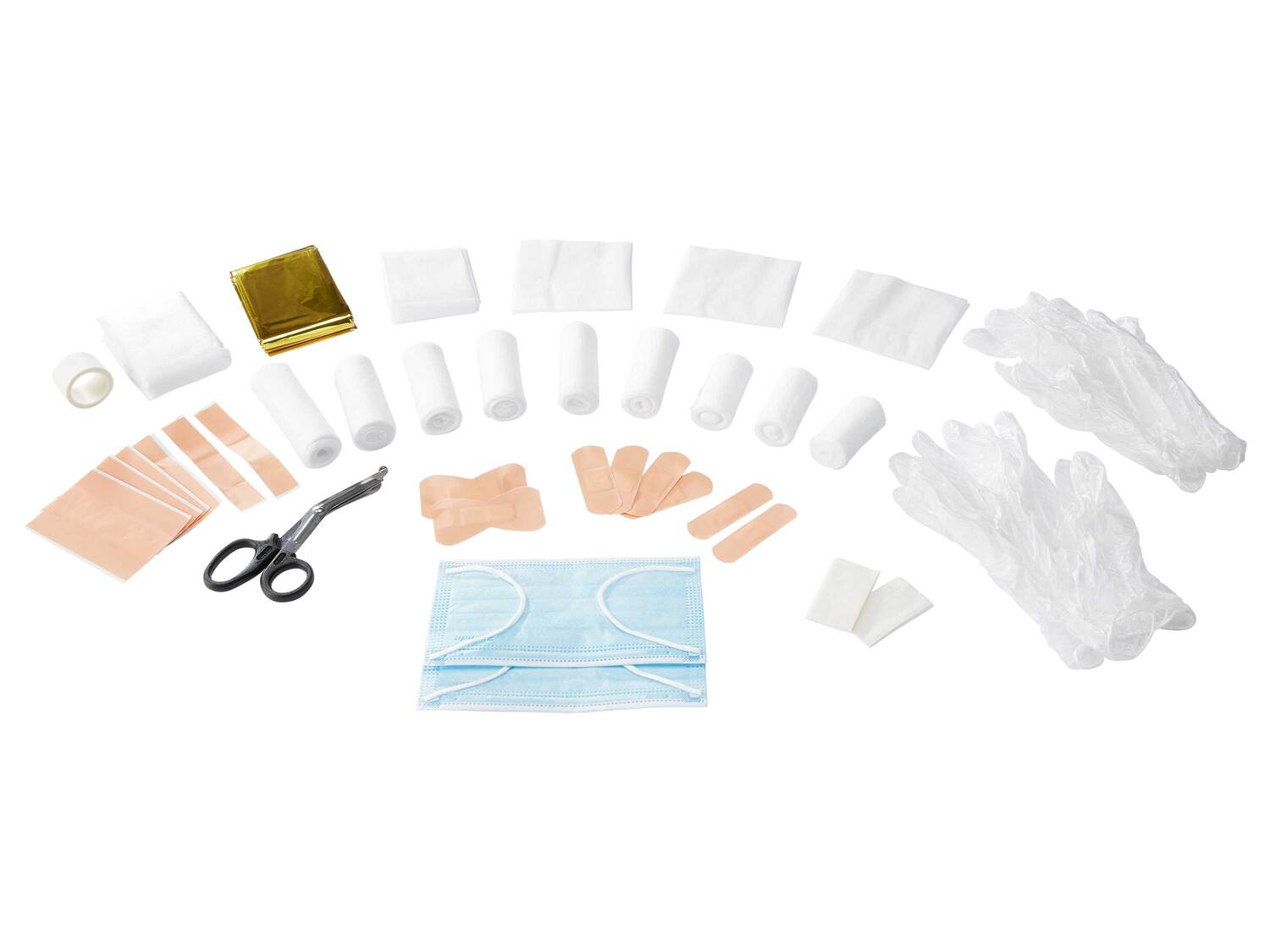 Trousse de secours pour voiture , le prix 6.99 €
- 44 pièces
- ...