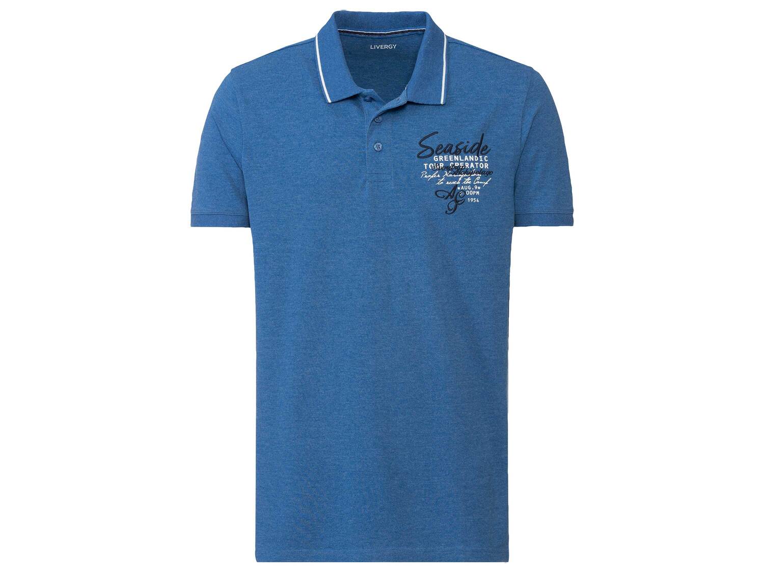 Polo , le prix 6.99 €
- Du S au XL selon modèle
- Ex. 60 % coton et 40 % polyester
- ...