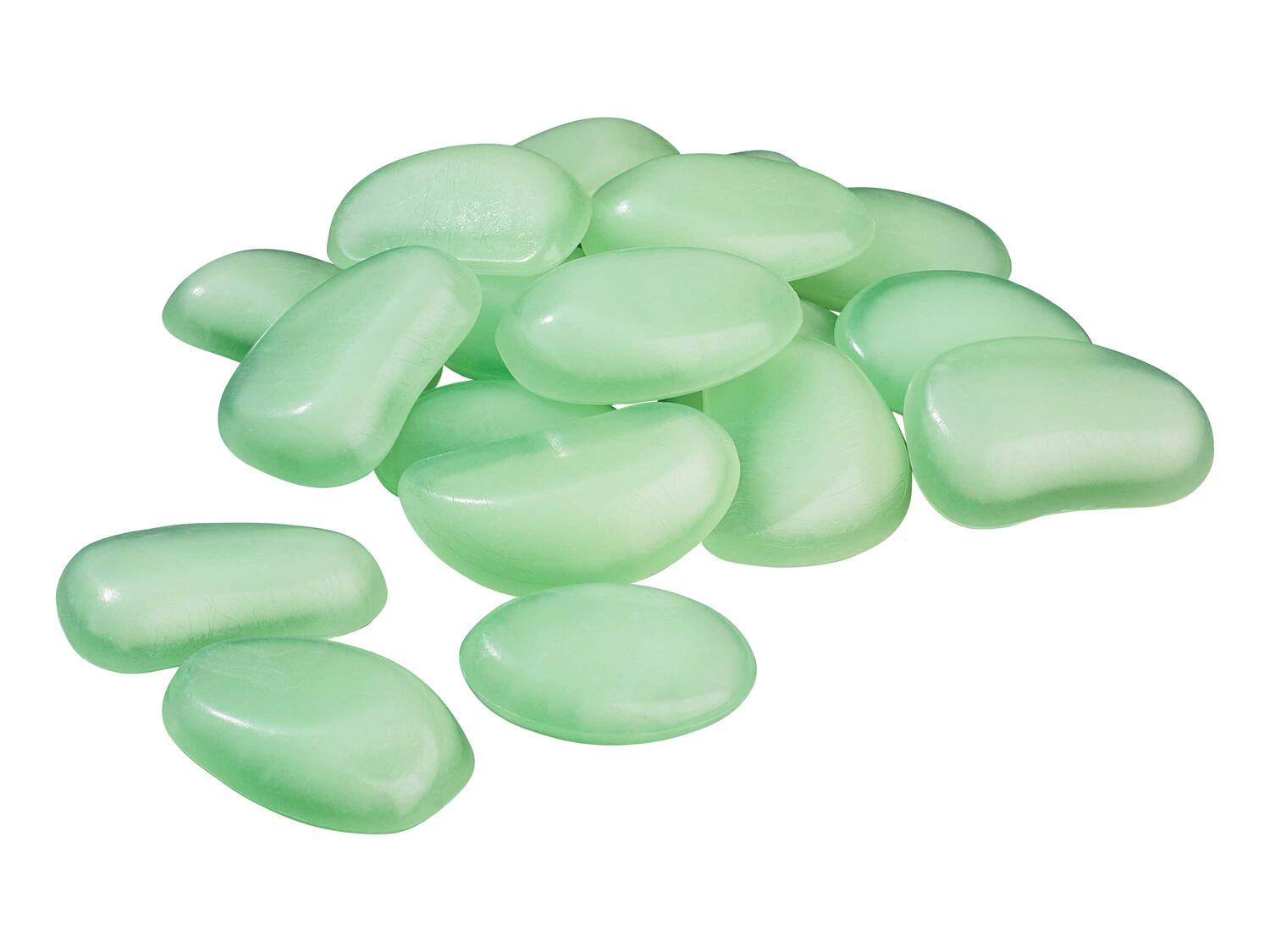 Galets phosphorescents , le prix 3.99 €
- Set de 17
- Emmagasinent la ...