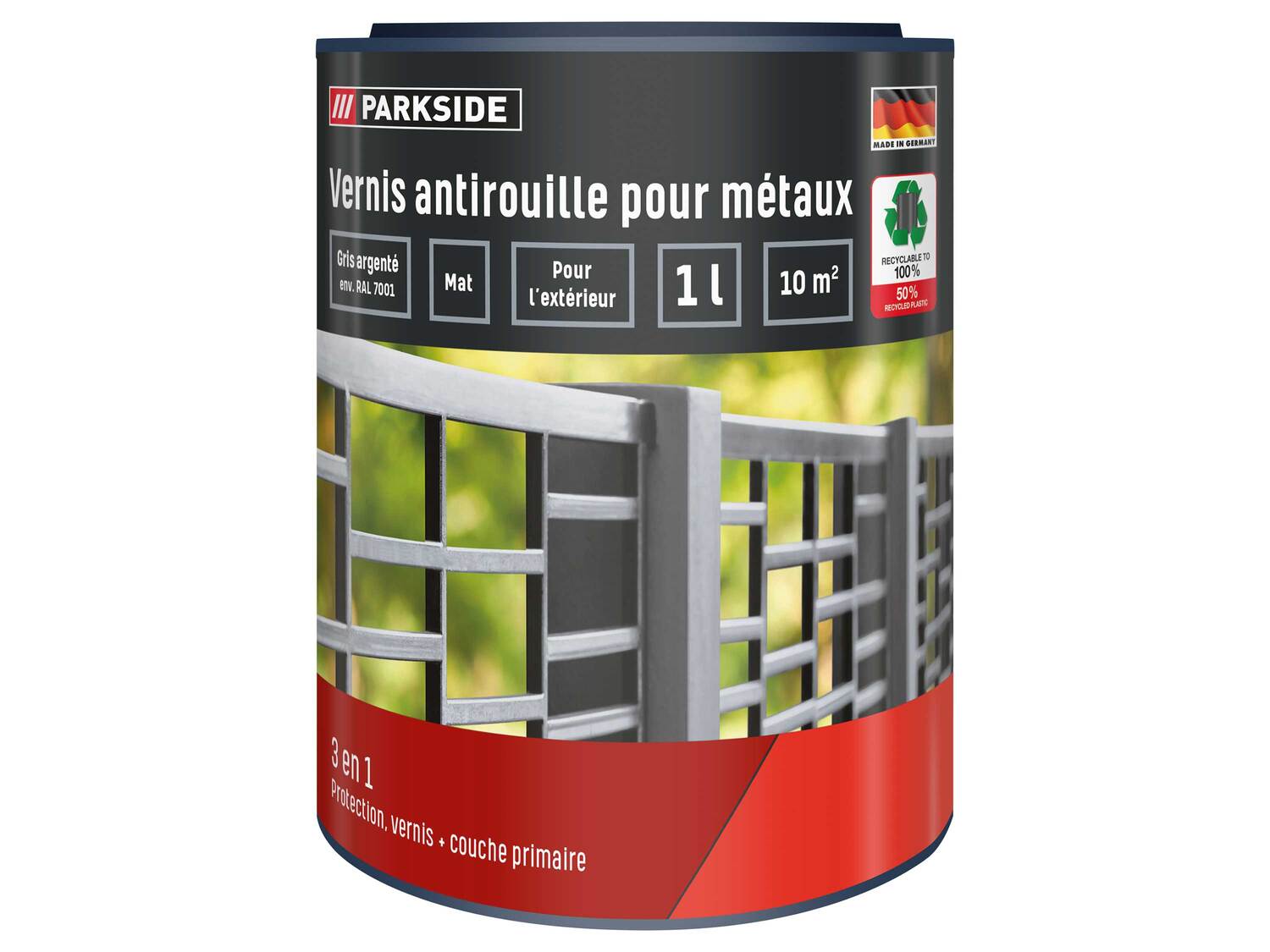 Vernis antirouille pour métaux , le prix 8.99 €
- 3 en 1 : protection, ...