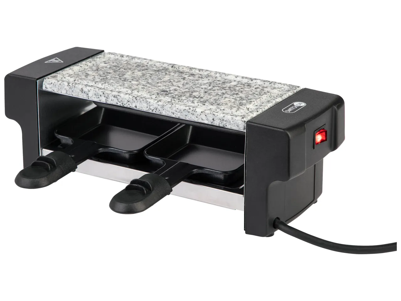 Raclette-gril , prezzo 14.99 EUR
Raclette-gril
- 800 W
- Plaque de gril amovible ...