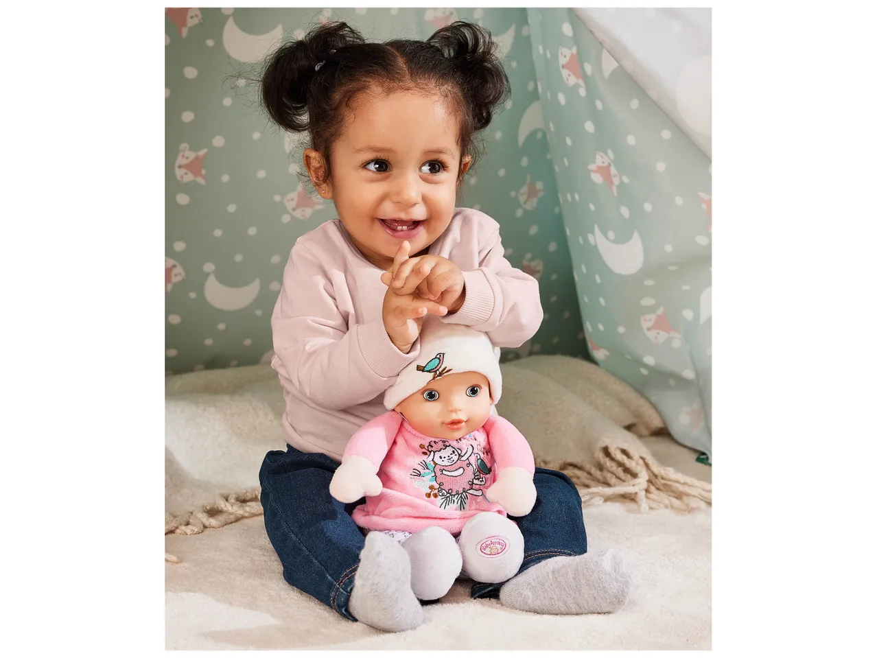 Poupée pour bébé , prezzo 9.99 EUR
Poupée pour bébé
- Env. 30 cm
- Avec ...