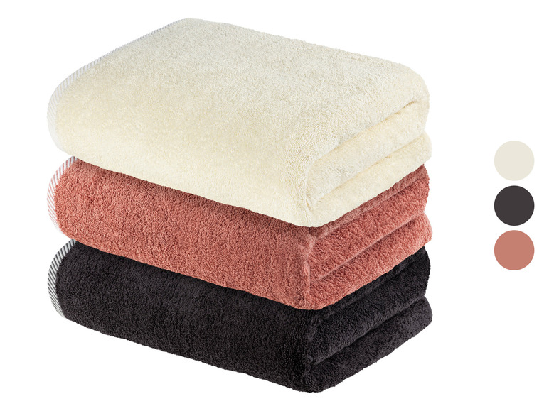 LIVARNO home Serviette de bain en éponge, Livarno home, prezzo 8.99 EUR